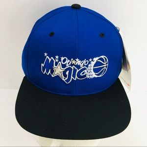 Vtg 90s NBA Orlando Magic Sports Specialties Retro Blue Snapback Hat Cap NWT
